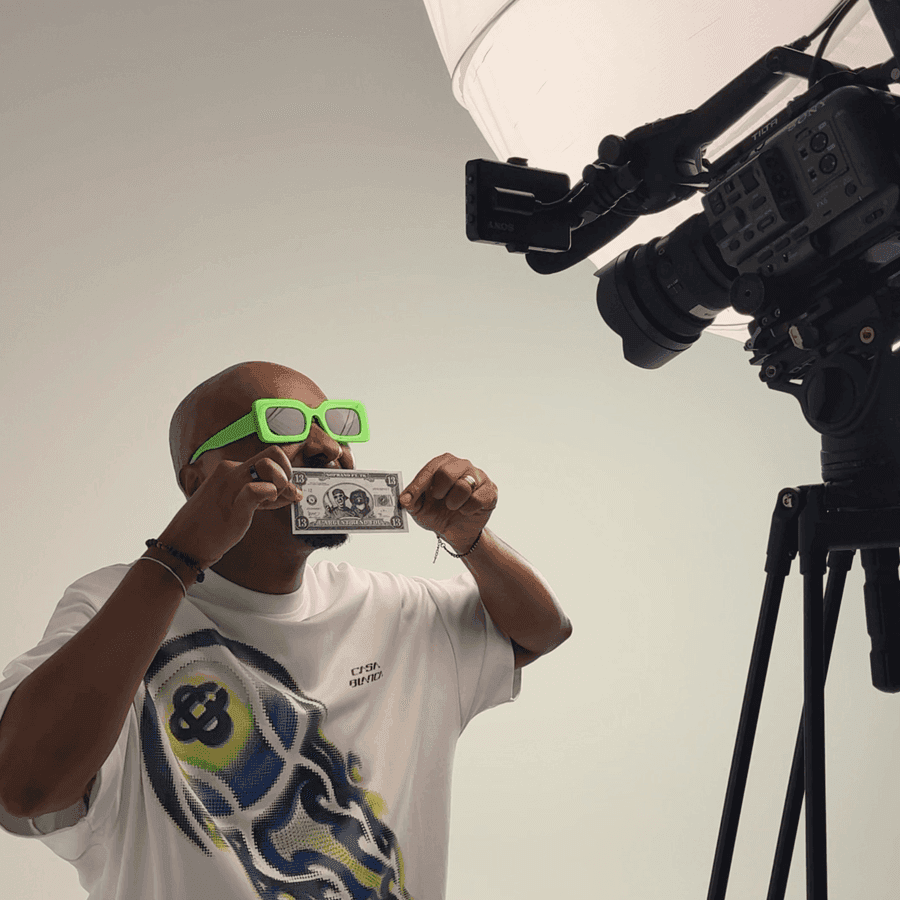 Tournage de clip au studio
